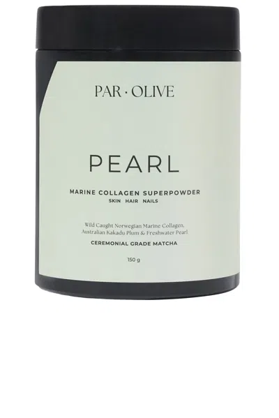 PAR OLIVE CEREMONIAL GRADE MATCHA PEARL MARINE COLLAGEN SUPERPOWDER