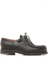 Paraboot 25mm Leather Lace-up Derby Shoes In Brown