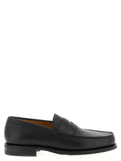 Paraboot 'adonis' Loafers In Black