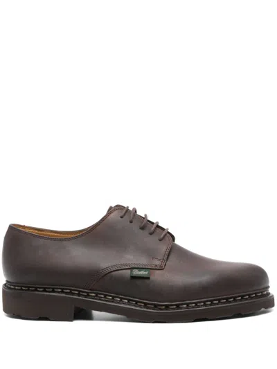 Paraboot Arles Derby Shoes In Brown
