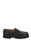 Paraboot Reims Round-headed Loafers In Black