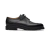 Paraboot Hunting Toe Derby Shoes With Norwegian Stitching In Black