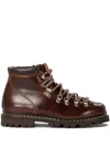 Paraboot Avoriaz Leather Boots In Brown