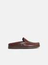 Paraboot 'bahamas' Brown Leather Loafers