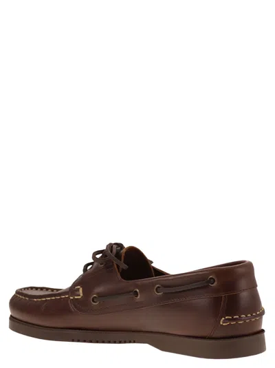 Paraboot Barth - Boat Moccasin In Brown