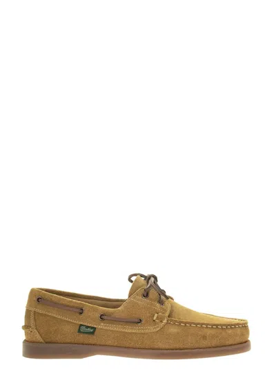 Paraboot Barth - Suede Boat Shoes In Multi