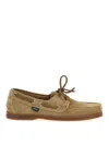 Paraboot Beige Suede Loafers