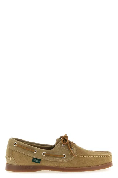 Paraboot Barth Boat Shoe In Brown