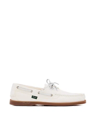 Paraboot Barth/marine Miel-cerf Blanc Loafers In White