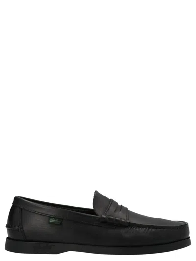 PARABOOT BLACK COREAUX LOAFERS