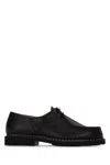 Paraboot Michael Smooth Leather Derbies Shoes In Black
