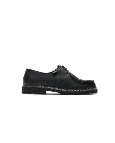 PARABOOT BLACK LEATHER LACE UPS SHOES
