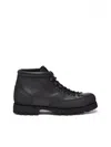 Paraboot Black Leather Yosemite Boots In Black