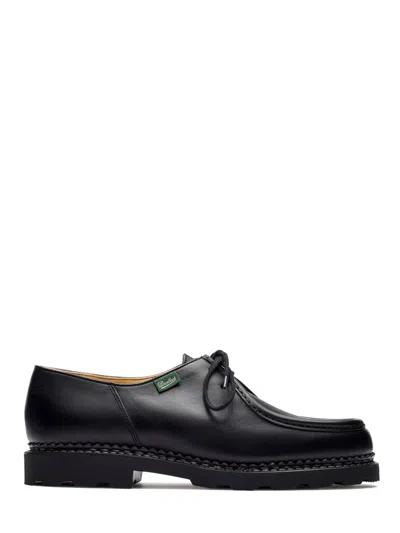 Paraboot Black Michael Marche Ii Leather Loafers