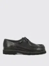 Paraboot Round Toe Lace-up Shoes With Textured Sole