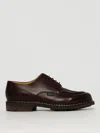 Paraboot Chambord Smooth Leather Derby In Brown