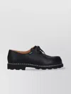 Paraboot Michael Smooth Leather Derbies Shoes In Black