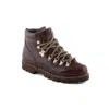 Paraboot Round Toe Hiking Boots In Black