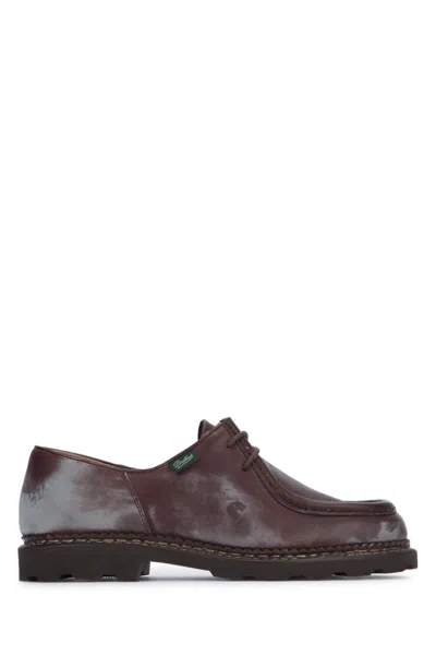 Paraboot Brown Leather Dress Shoes