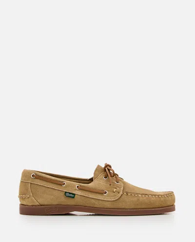 Paraboot Brown Round Toe Loafers
