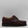 Paraboot Thiers Smooth Leather Boat Shoes