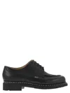Paraboot Thiers Sport Shoe Black Leather In Black