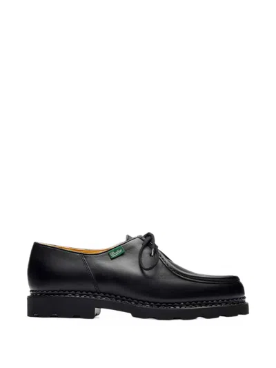 Paraboot Chambord Boat Shoes In Black
