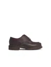 Paraboot Lace-up Leather Shoes Contrast Stitching