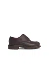 Paraboot Lace-up Leather Shoes Contrast Stitching
