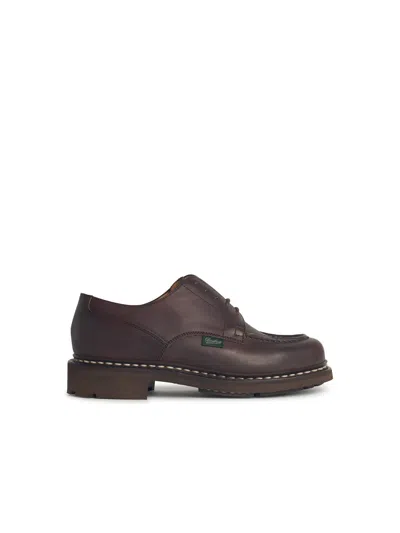 Paraboot 'chambord' Brown Leather Scarpa Men