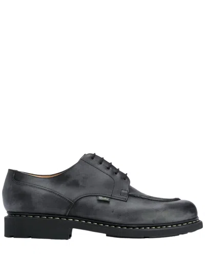 Paraboot Chambord Derby Shoes In Black