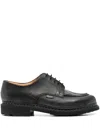 Paraboot Thiers Sport Shoe Black Leather In Black