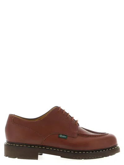 Paraboot Chambord Derby Shoes In Brown