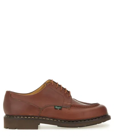 Paraboot Chambord Derby Shoes In Brown