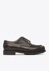 Paraboot Chambord Leather Brogue Shoes In Brown
