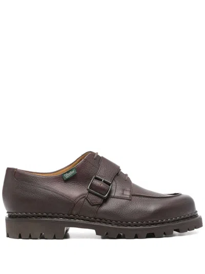 Paraboot Chambord Oxford Shoes In Brown