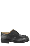 Paraboot Chambord Leather Derby Shoes In Black