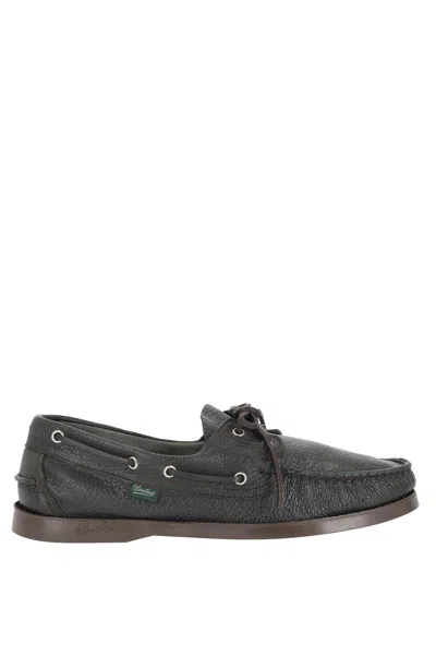 Paraboot Classic Men's Flat Shoes In Black