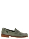 Paraboot Penny Strap Loafers Round Toe In Green