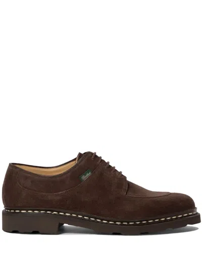 Paraboot Avignon Suede Derby In Brown