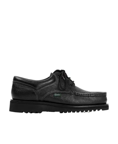 PARABOOT GRAINED LEATHER DERBY SHOES