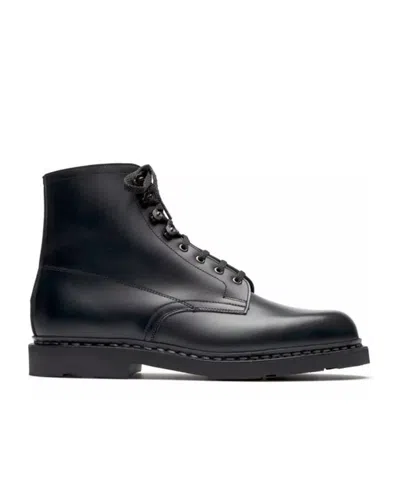 Paraboot Lace-up Ankle Boots In Black