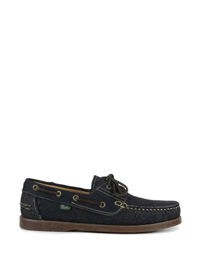 Paraboot Lace-up Boat Shoes In Blue