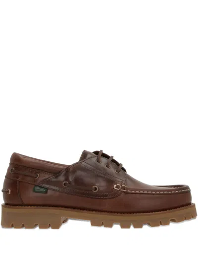 PARABOOT LACE-UP FLAT BOATS