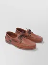 Paraboot Lace-up Leather Loafers Rubber Sole