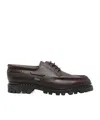 Paraboot Lace-up Loafers In Brown