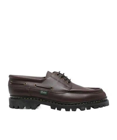Paraboot Lace-up Loafers In Brown