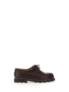 Paraboot "leather Michael Derby Shoe In Brown