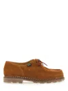 Paraboot Michael Suede Derby Shoes In Brown In Brown