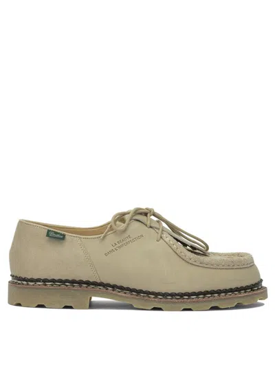 Paraboot X Universal Works Michael Lace-up Derby Shoes In Metallic